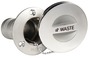 WASTE deck plug cast mirror polished AISI316 38mm - Artnr: 20.866.39 16